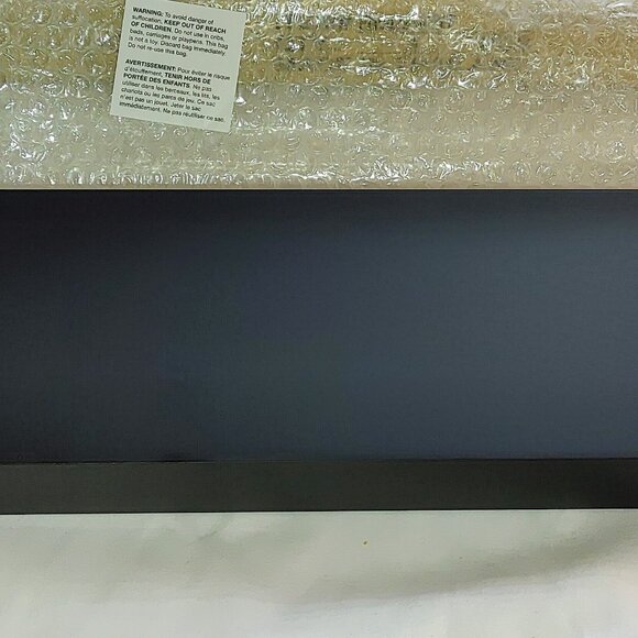 New In Box 24" Black Shelf - Picture 3 of 4